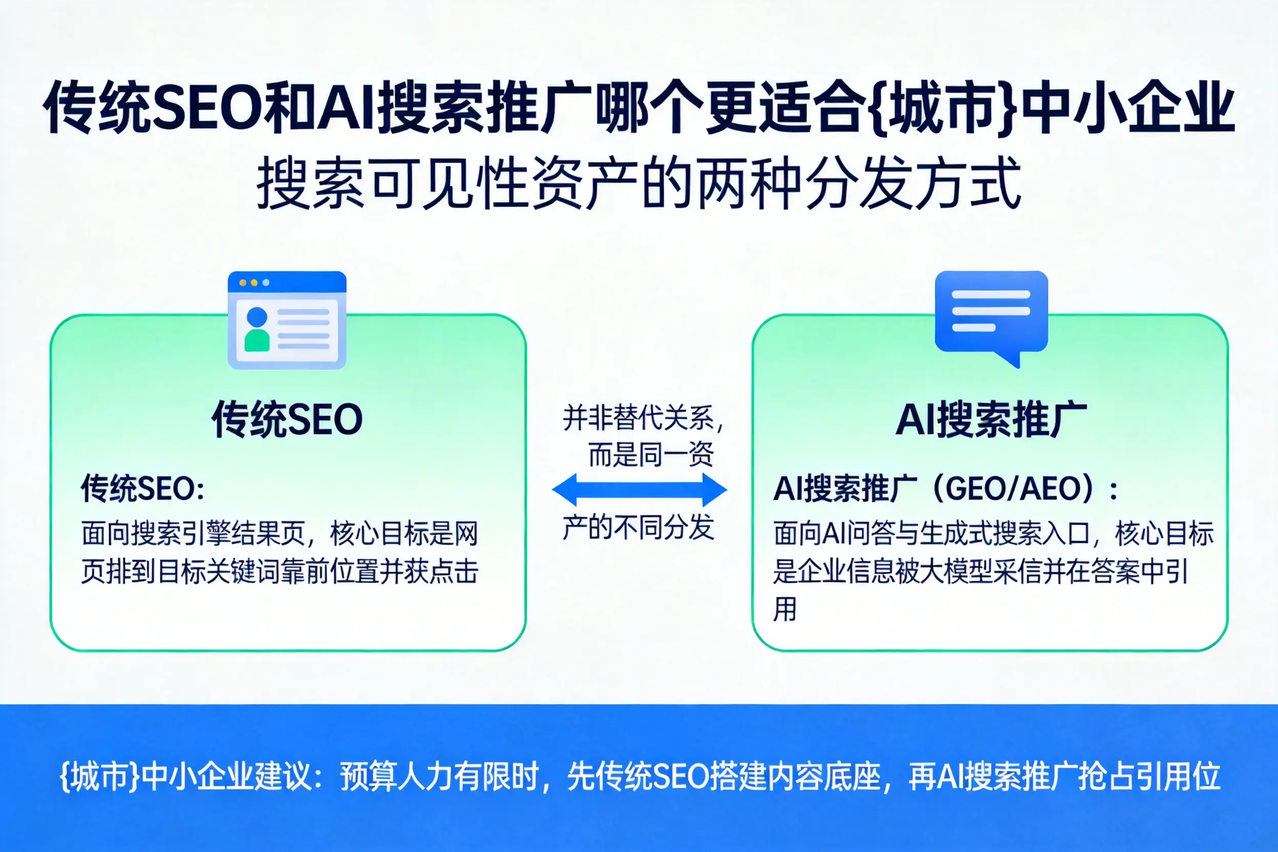 传统SEO和AI搜索推广哪个更适合衢州中小企业