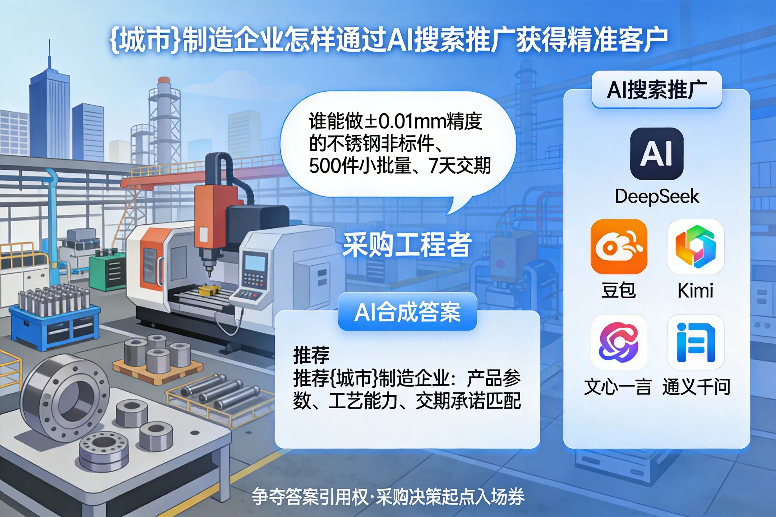 衢州制造企业怎样通过AI搜索推广获得精准客户