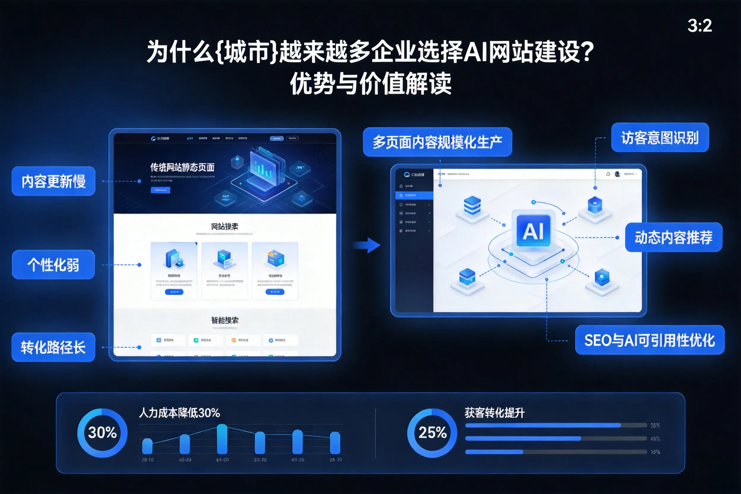 为什么衢州越来越多企业选择AI网站建设?优势与价值解读