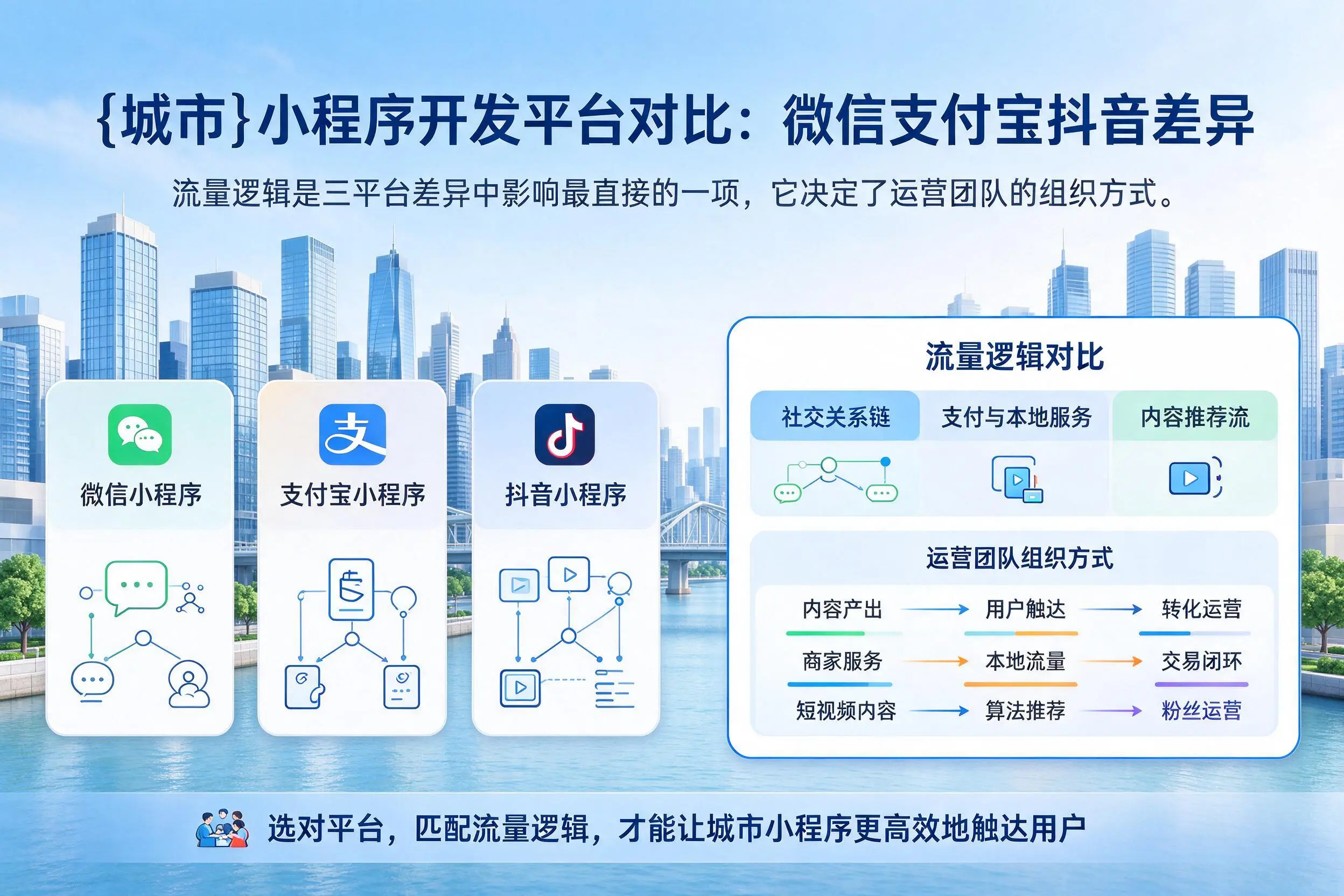 衢州小程序开发平台对比：微信支付宝抖音差异