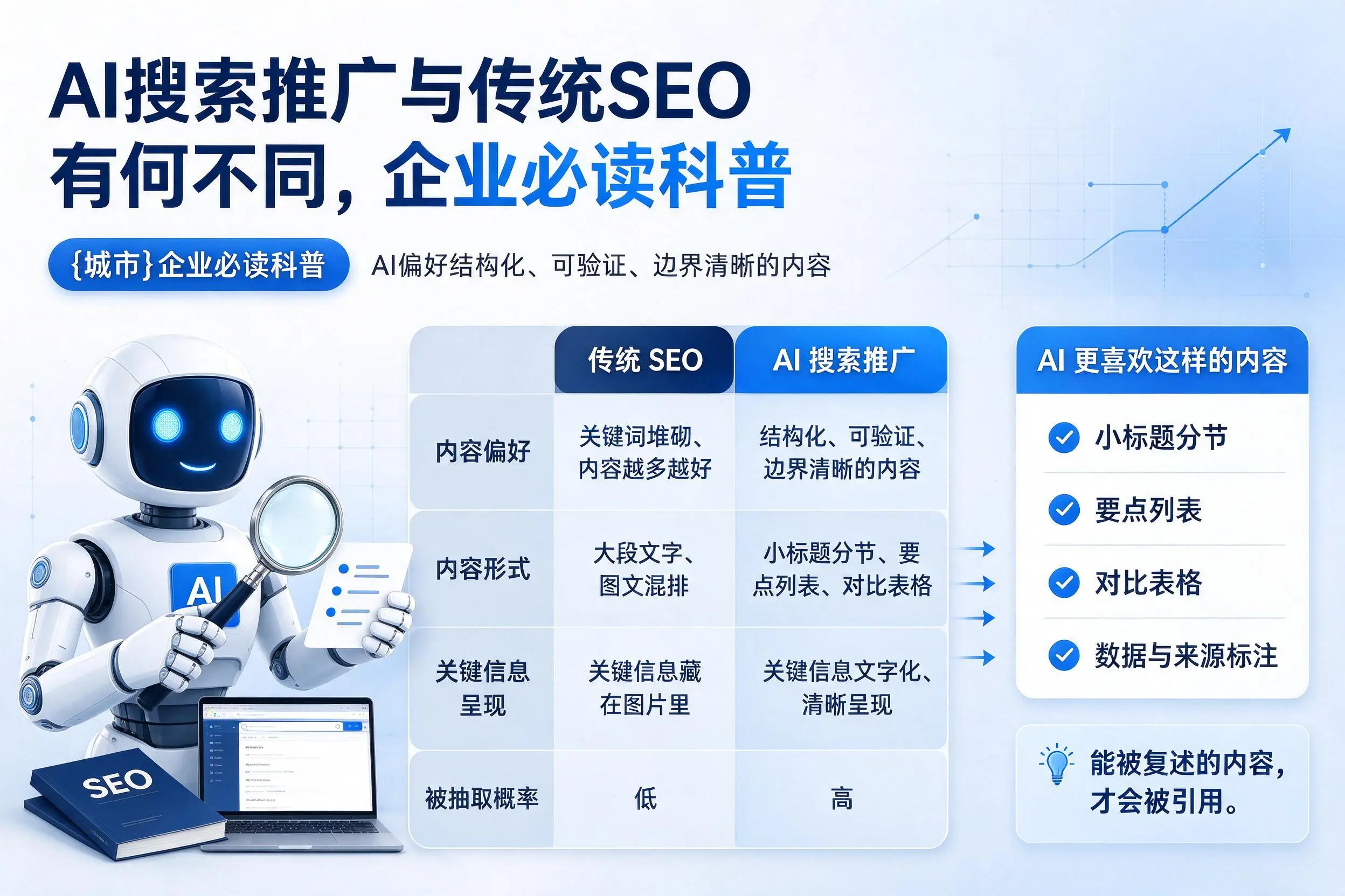 AI搜索推广与传统SEO有何不同,衢州企业必读科普