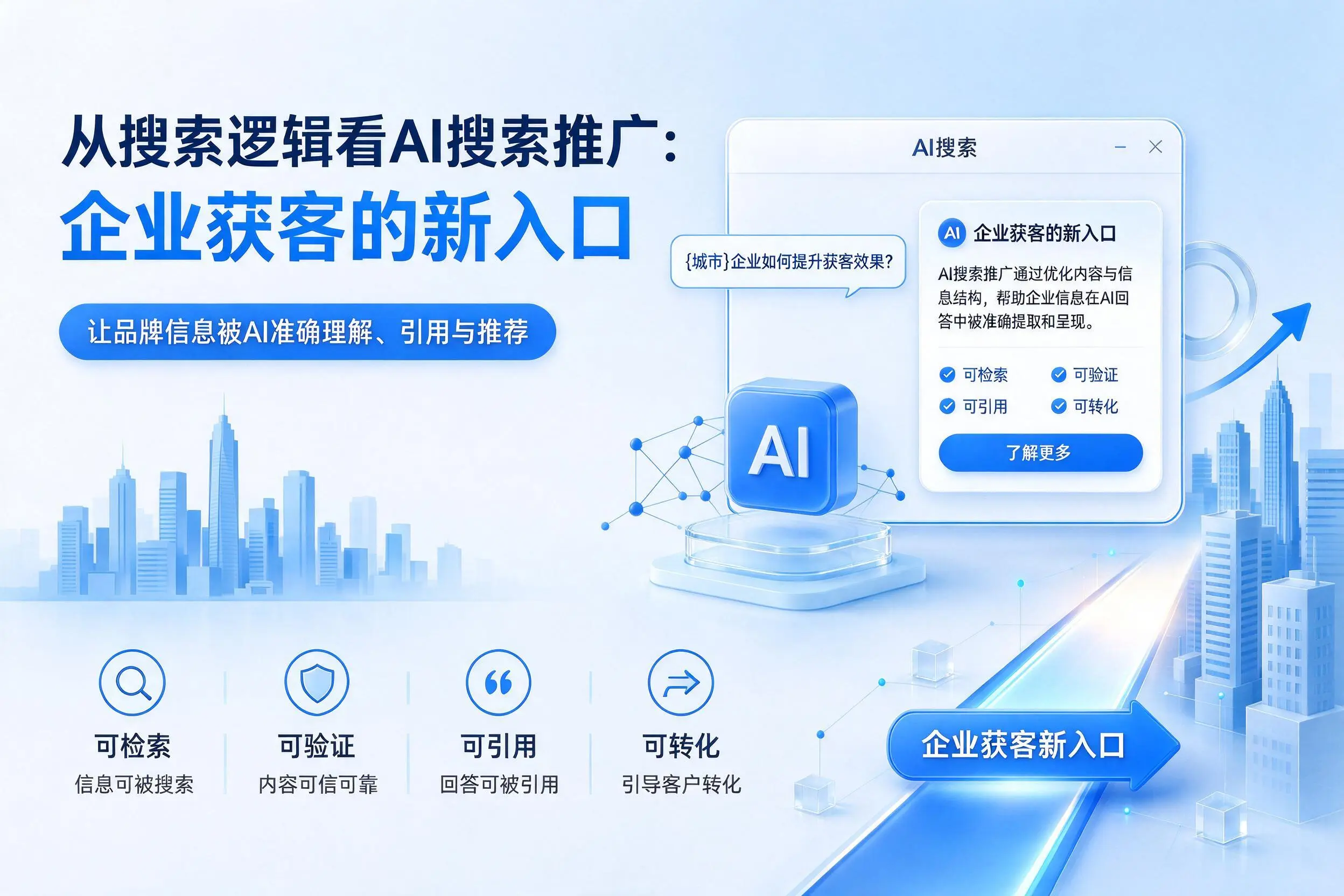 从搜索逻辑看AI搜索推广：衢州企业获客的新入口